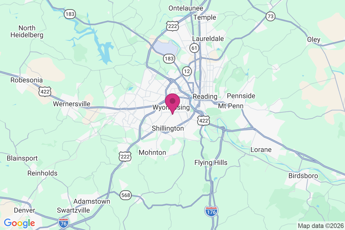 Carte de Wyomissing