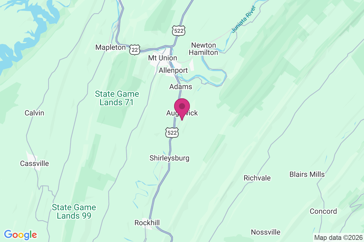Carte de Aughwick
