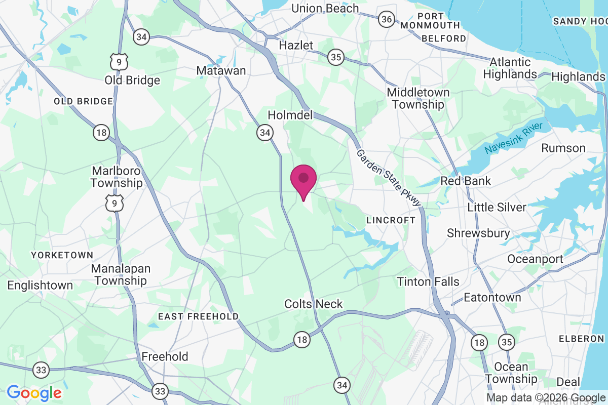 Carte de Holmdel
