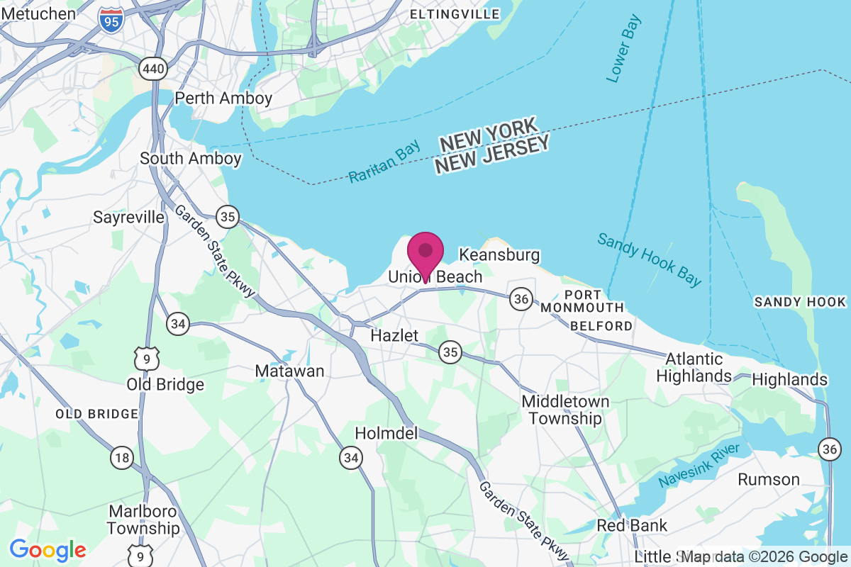 Carte de Union Beach