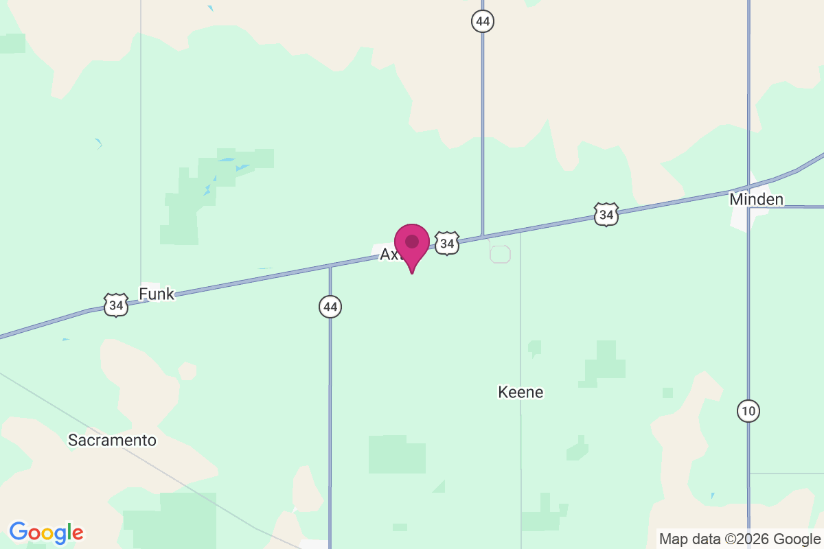 Carte de Axtell