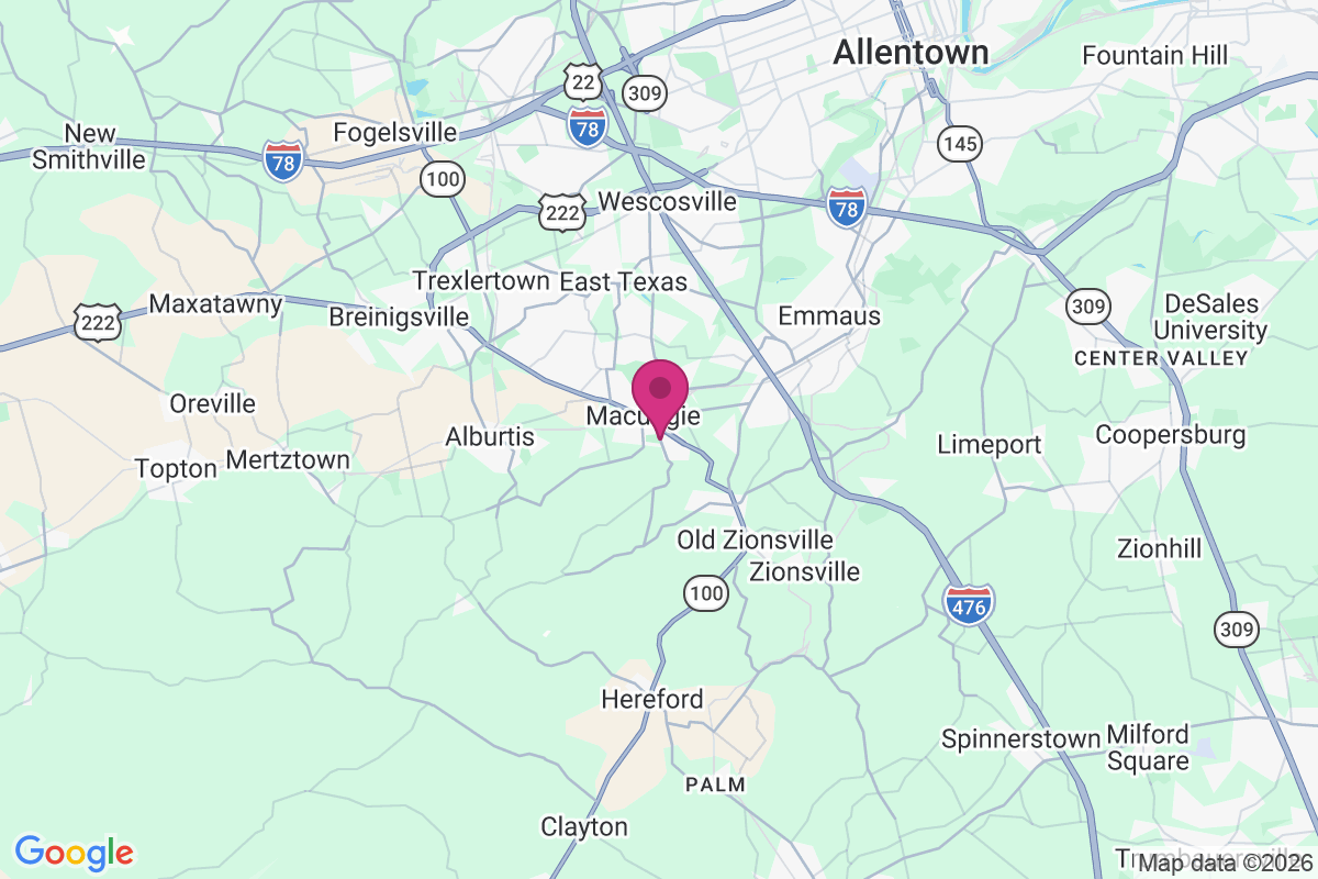 Carte de Macungie