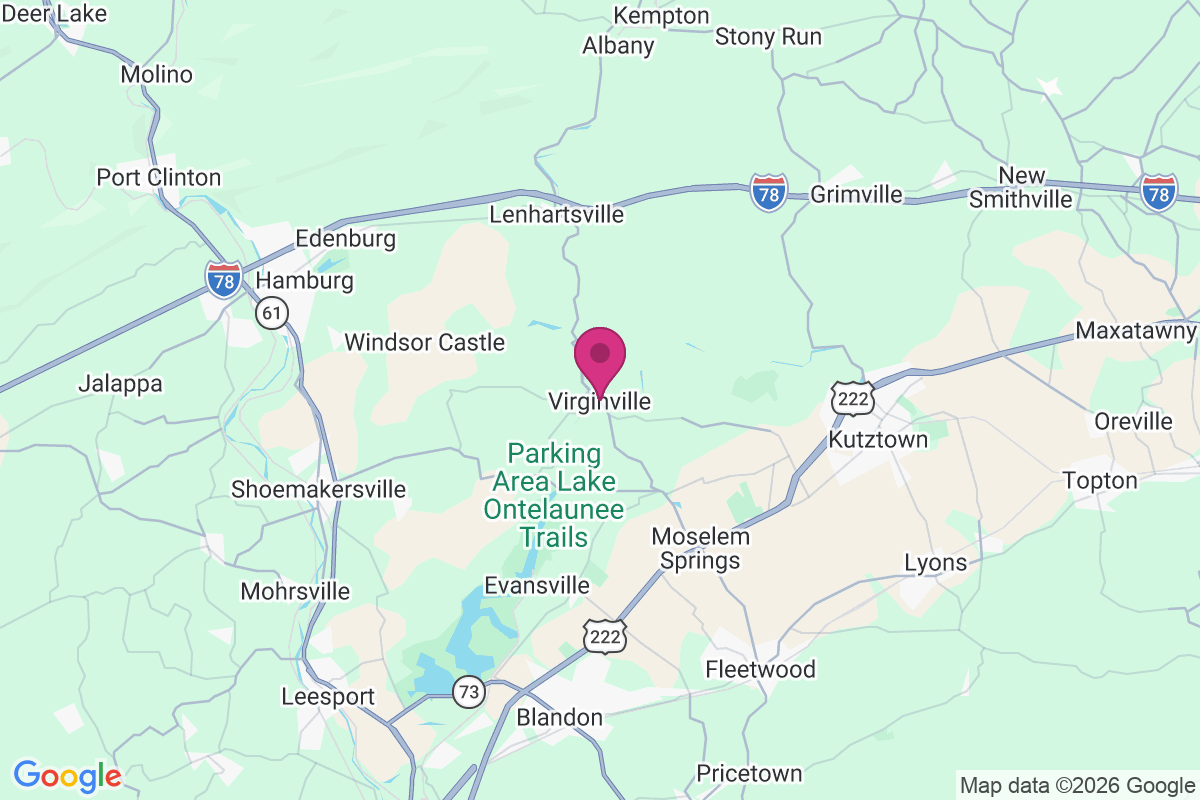 Carte de Virginville