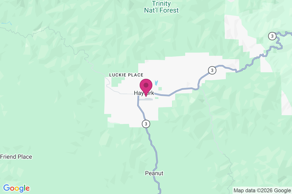 Carte de Hayfork