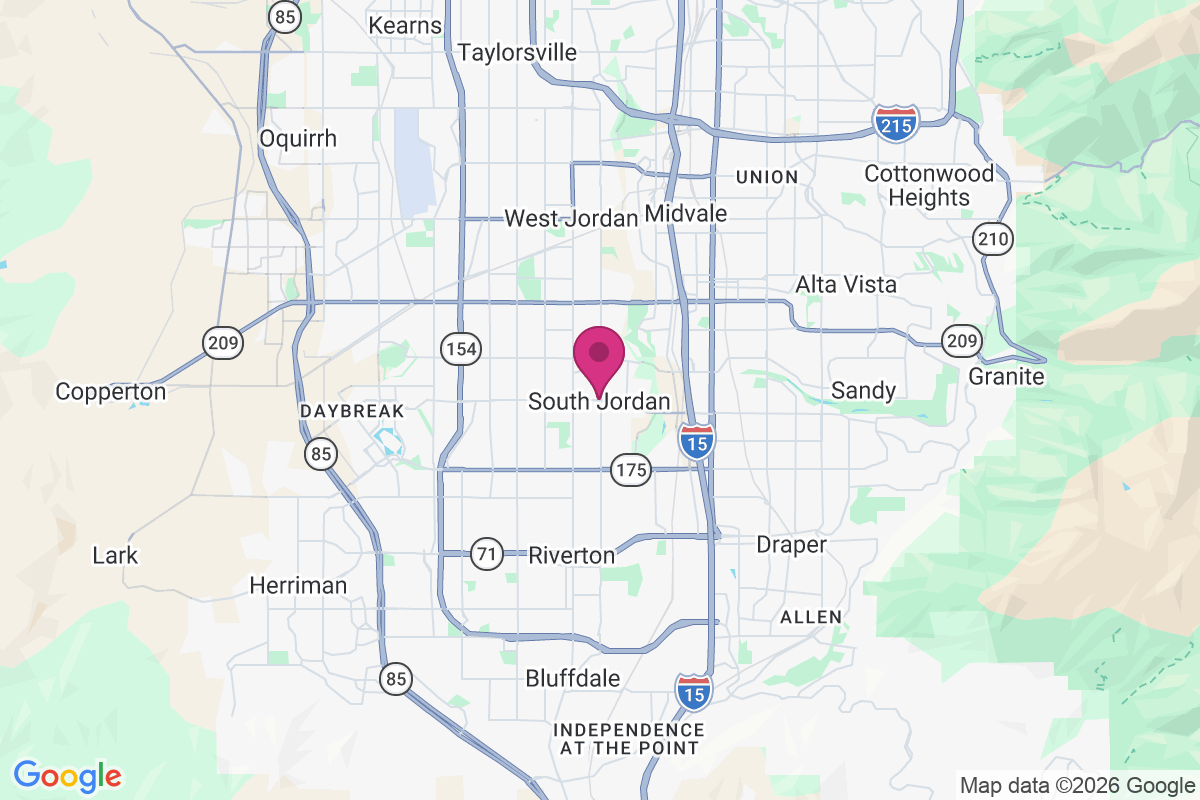 Carte de South Jordan