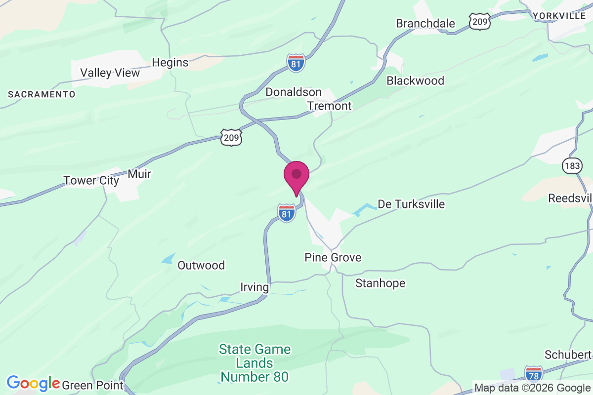 Carte de Lorberry Junction