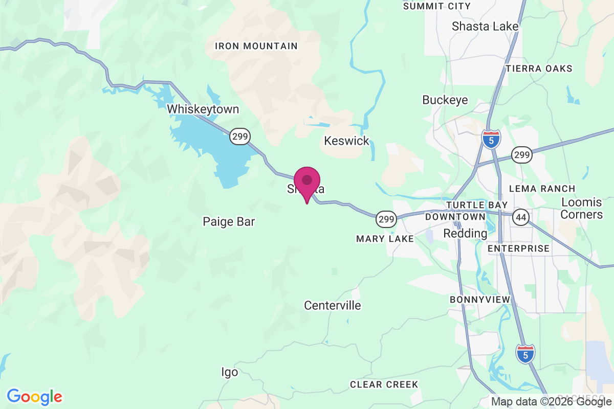 Carte de Shasta