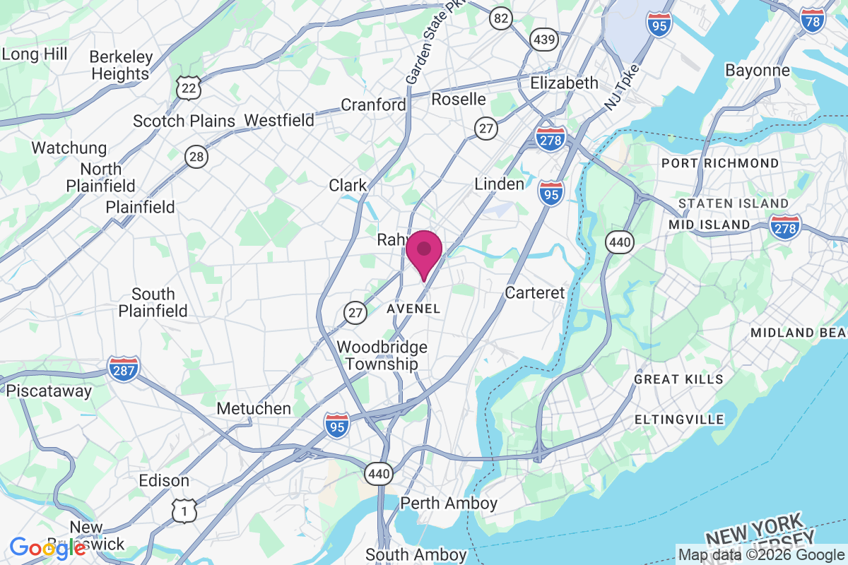 Carte de Perth Amboy Junction