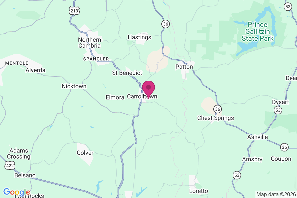 Carte de Carrolltown
