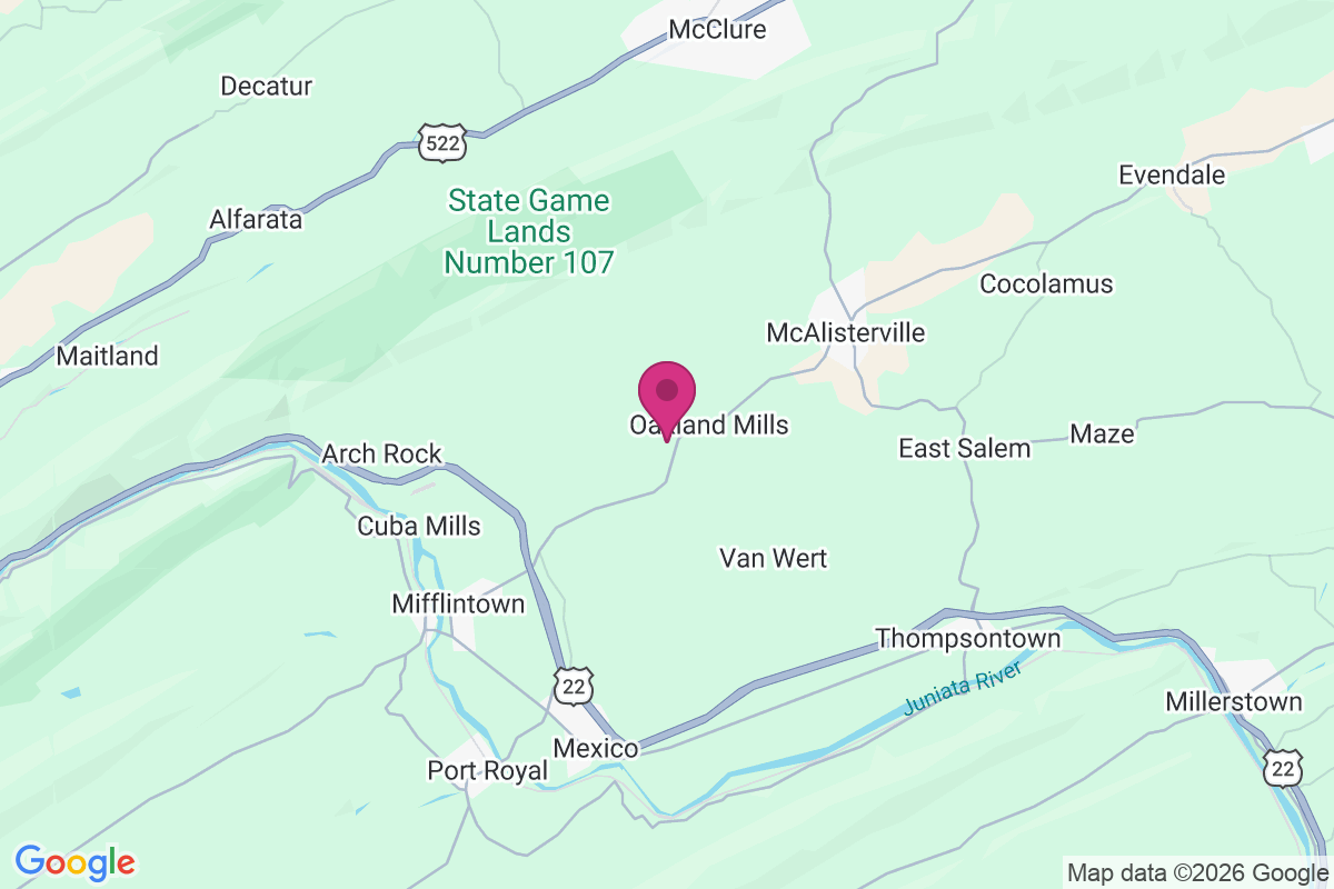 Carte de Jericho Mills