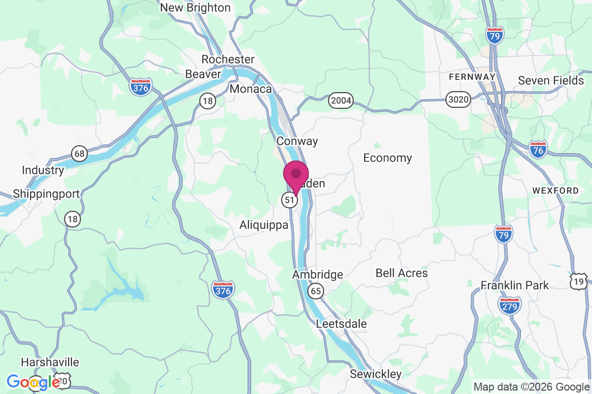 Carte de Aliquippa