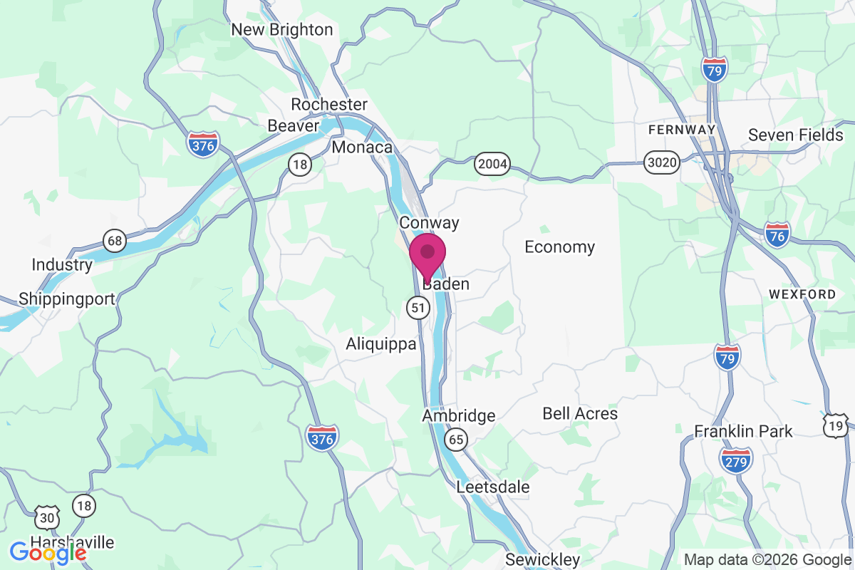 Carte de Aliquippa