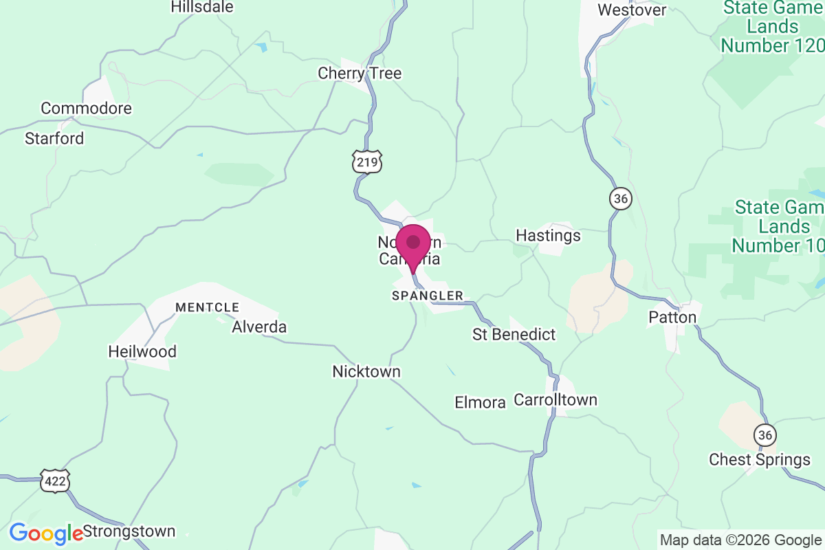Carte de Northern Cambria