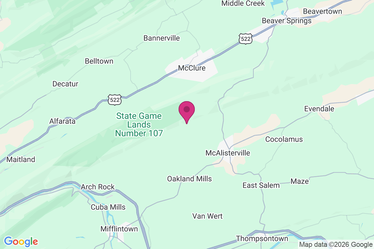 Carte de Roundtop