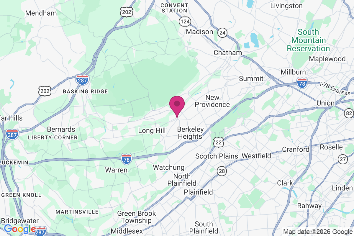 Carte de Berkeley Heights