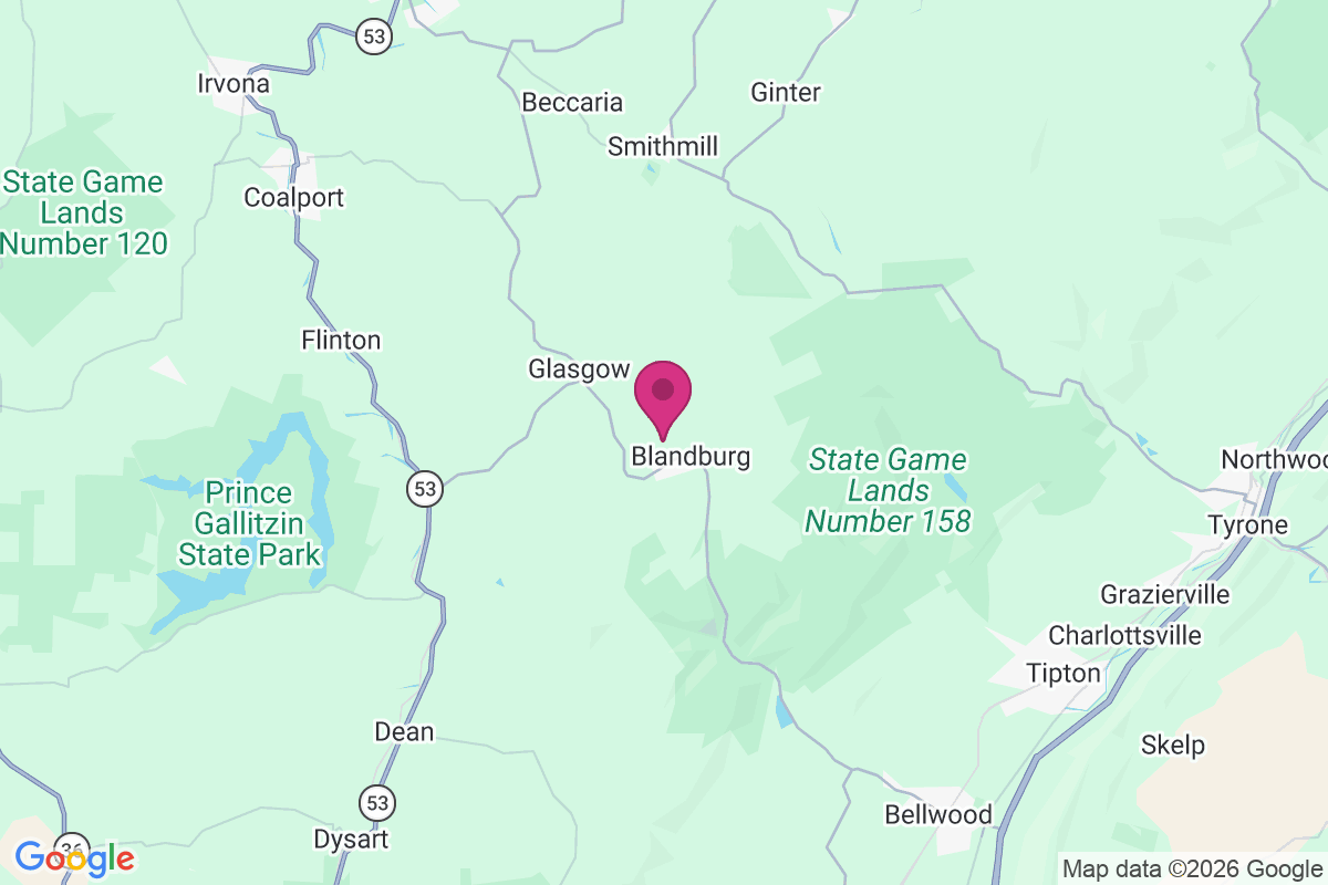 Carte de Mountaindale