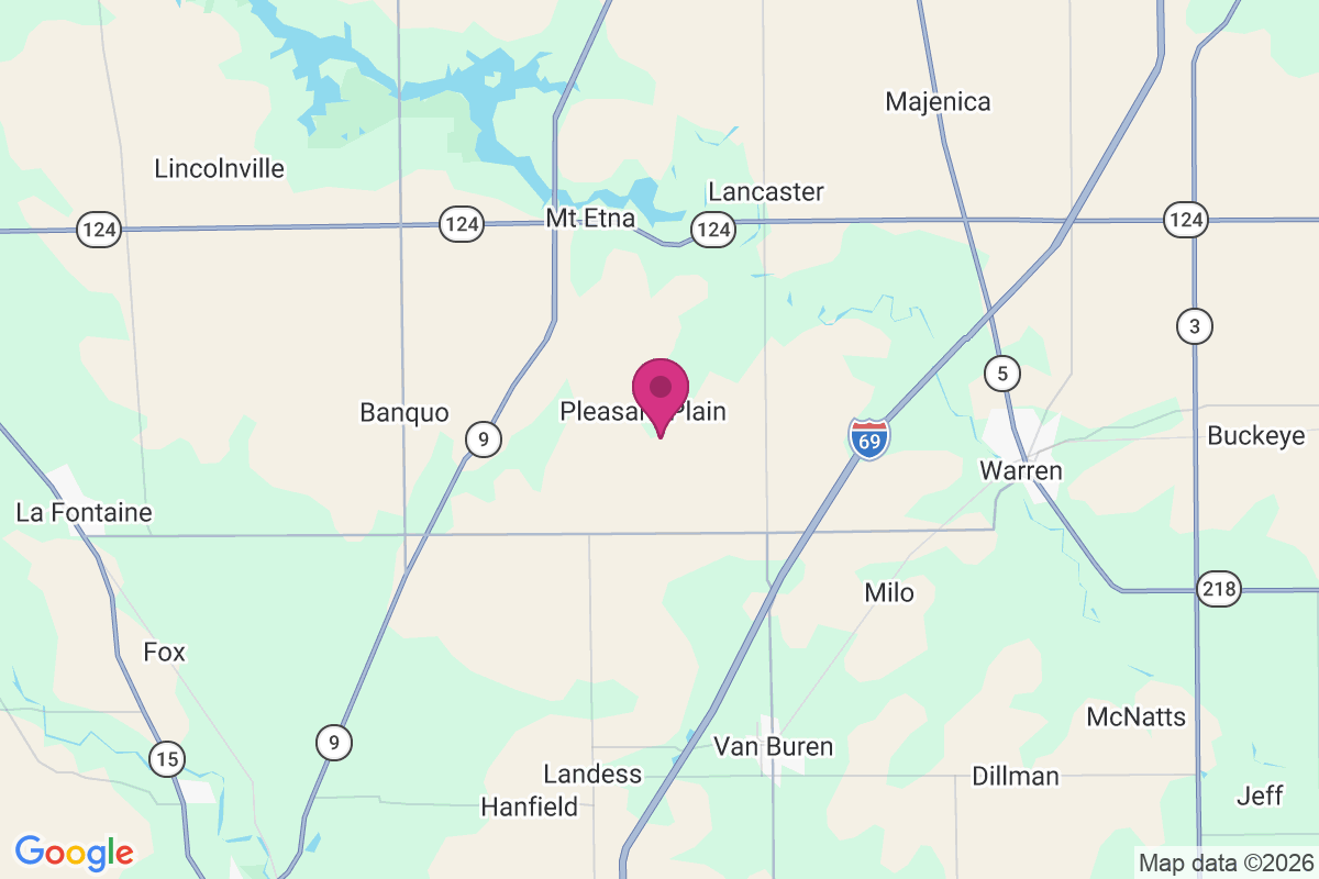 Carte de Pleasant Plain