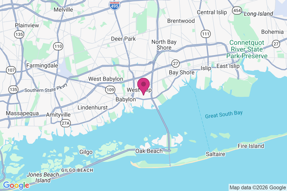 Carte de West Islip