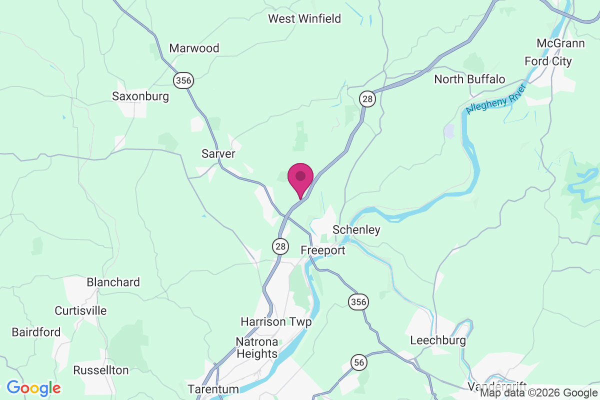 Carte de Winfield Junction
