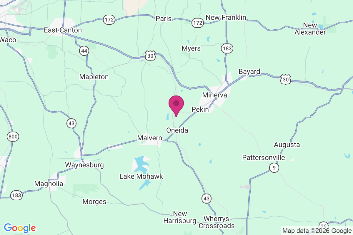 Carte de Minerva Junction