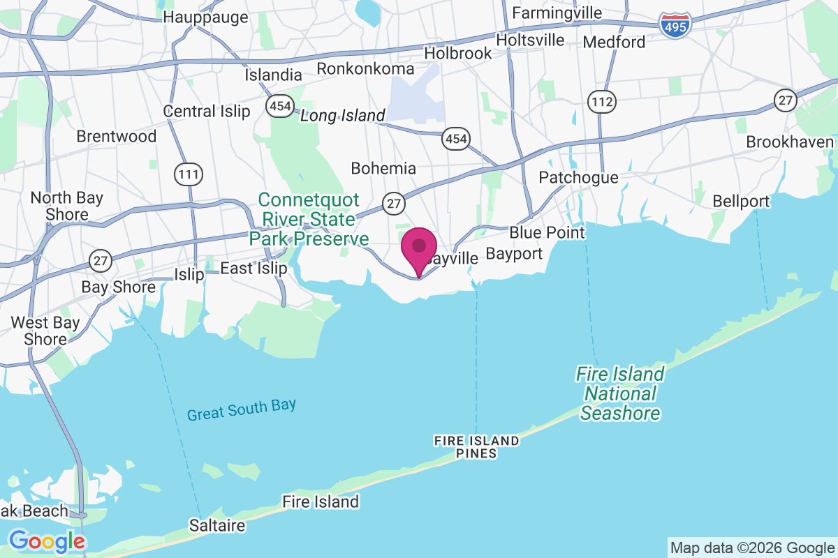 Carte de West Sayville