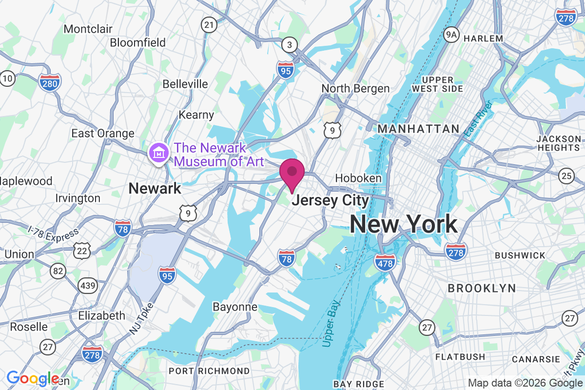 Carte de Jersey City