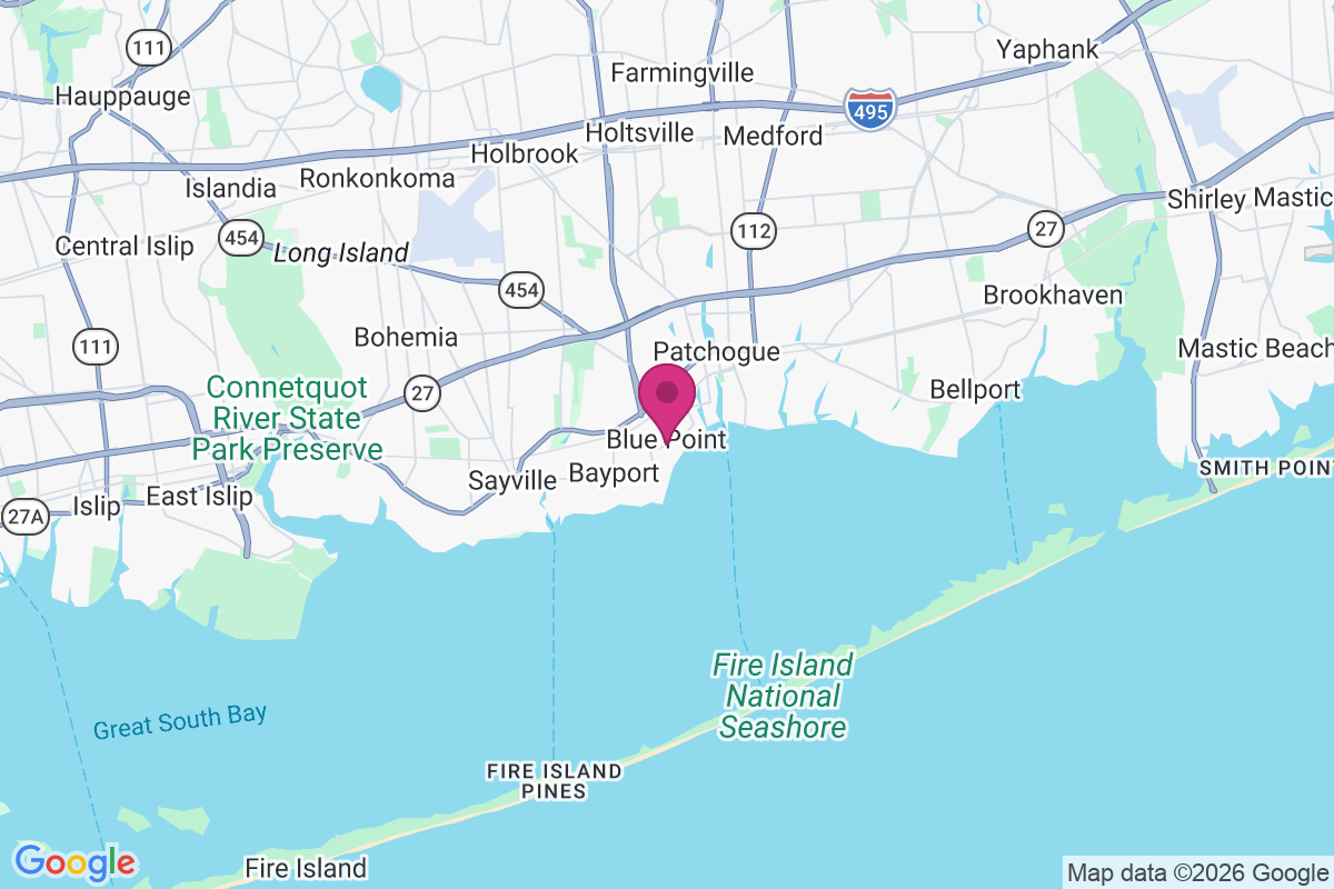 Carte de Blue Point