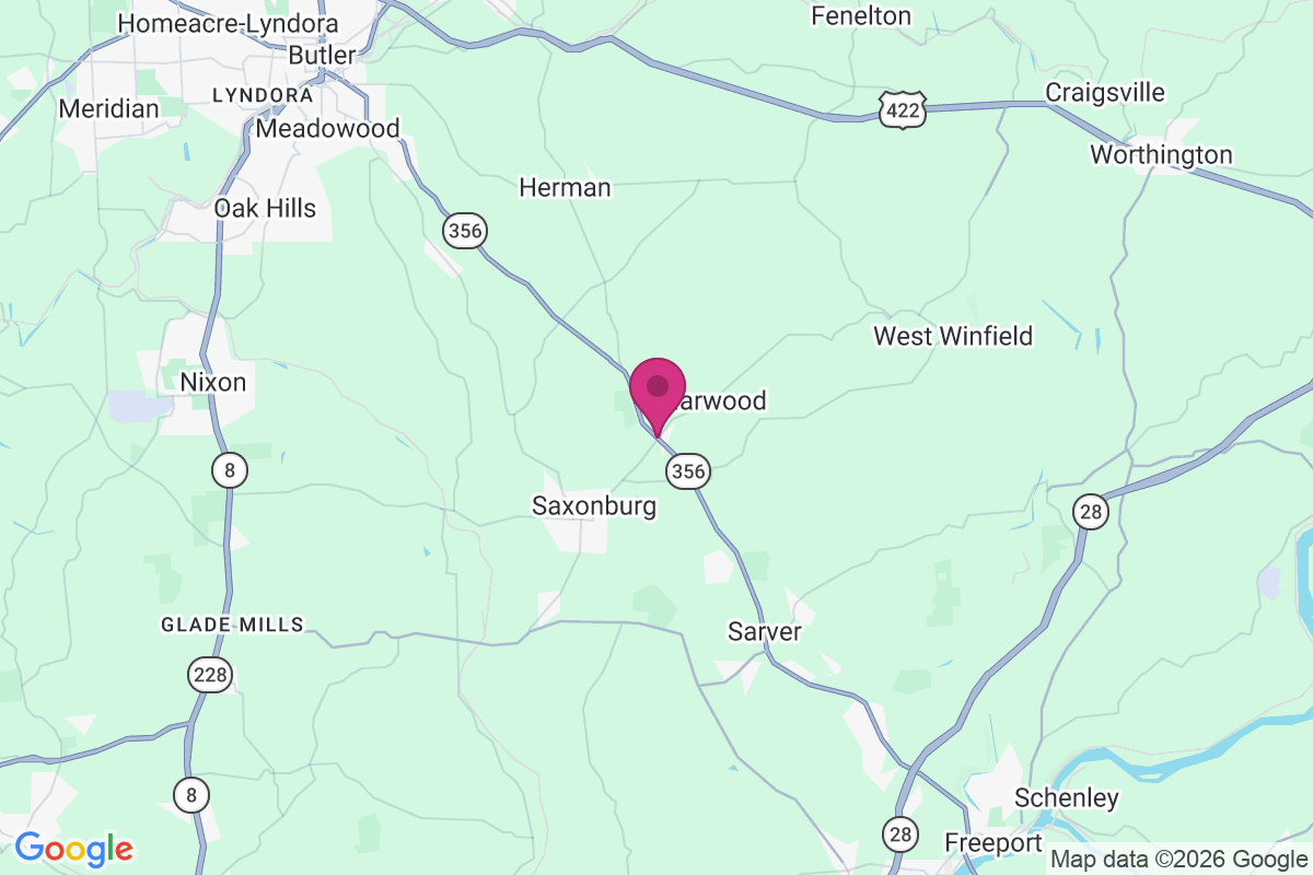 Carte de Hannahstown