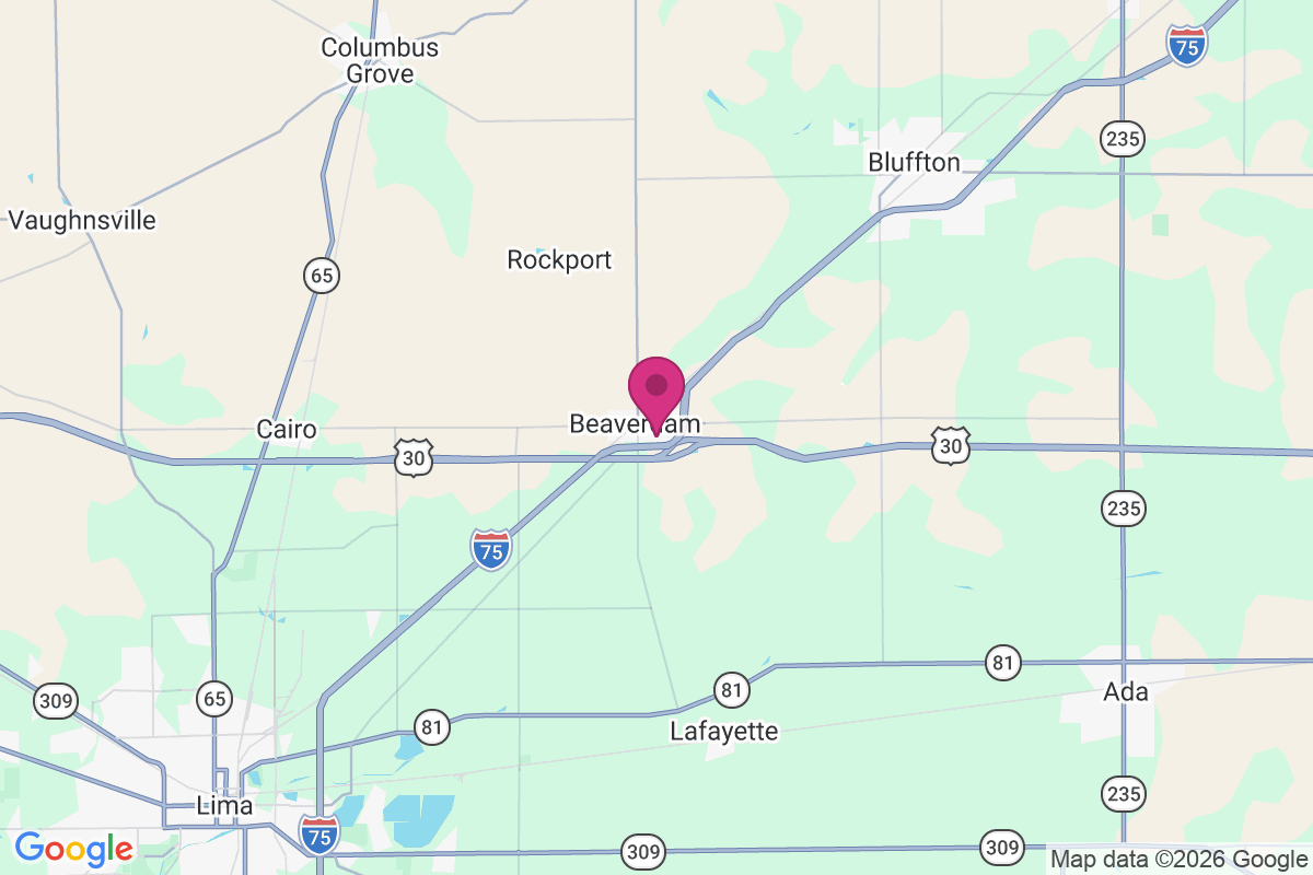Carte de Beaver Dam Station