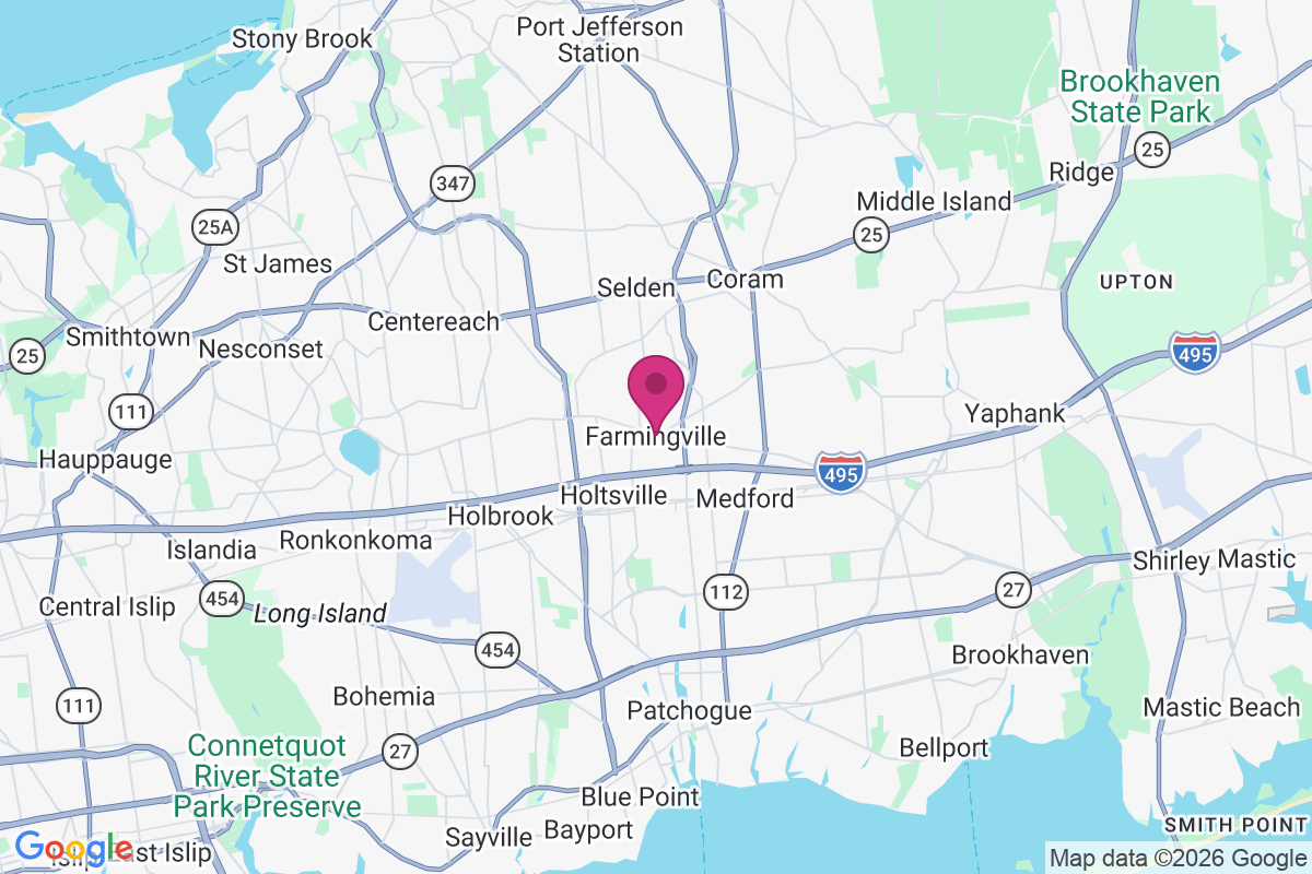 Carte de Farmingville