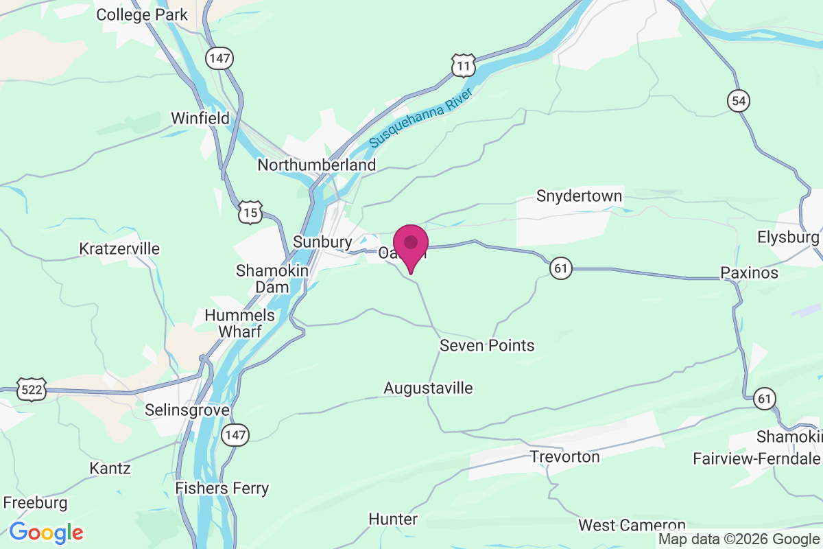 Carte de Oaklyn