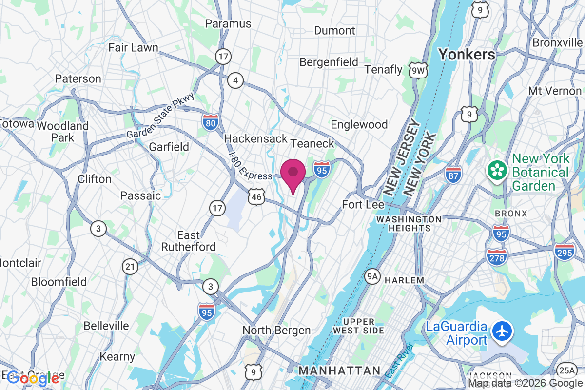 Carte de Ridgefield Park
