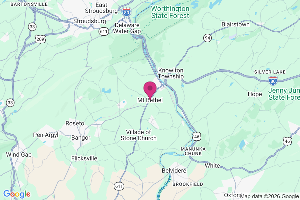 Carte de Mount Bethel