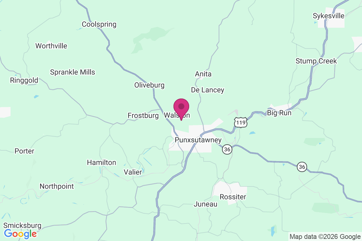 Carte de Walston