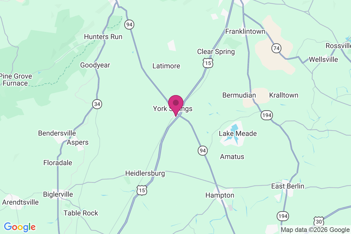 Carte de York Springs