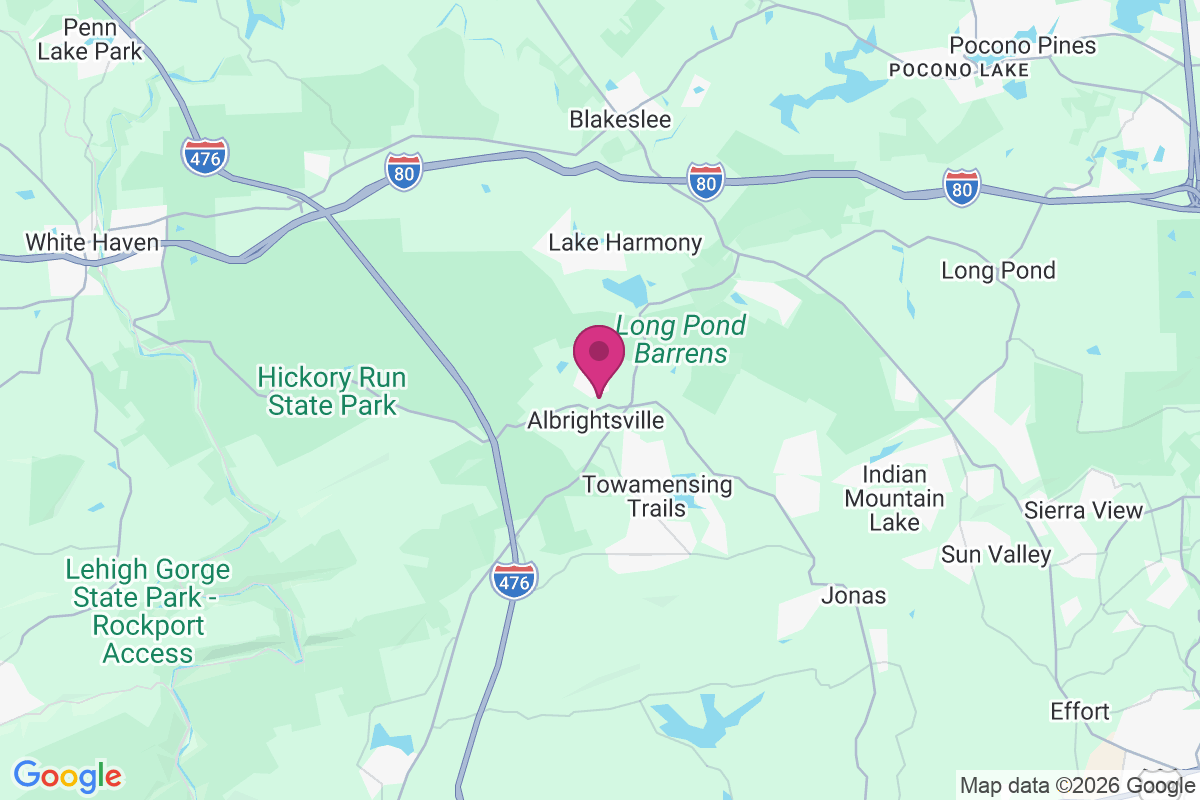 Carte de Holiday Poconos