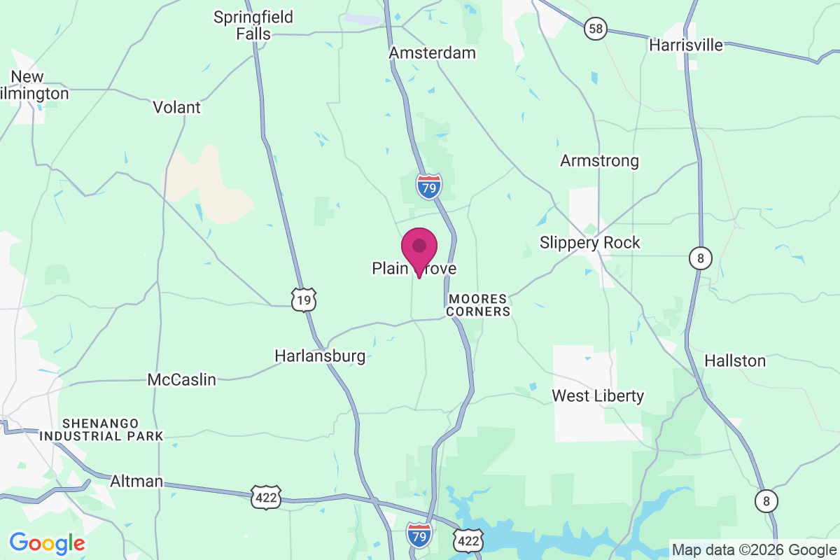 Carte de Plain Grove