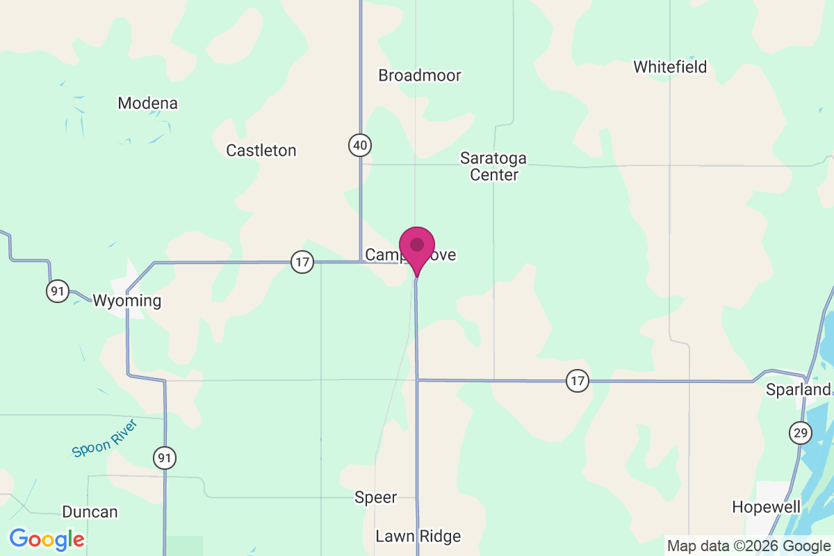 Carte de Camp Grove