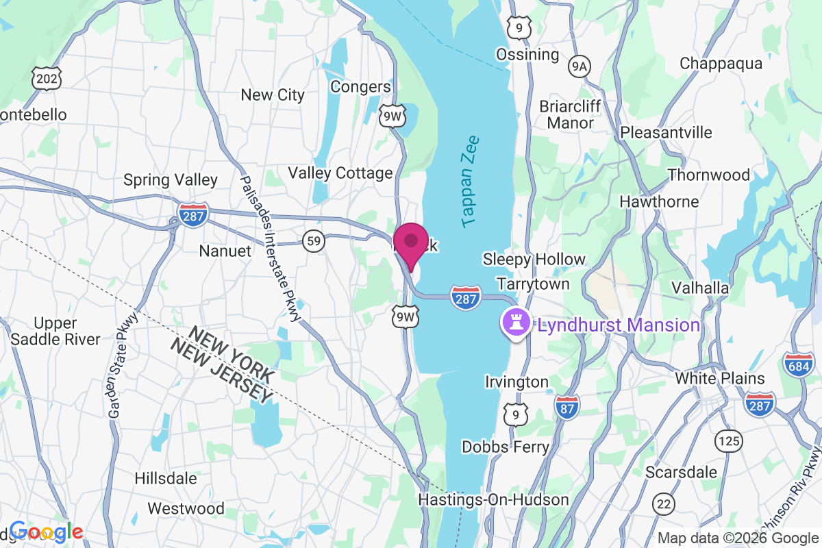 Carte de South Nyack