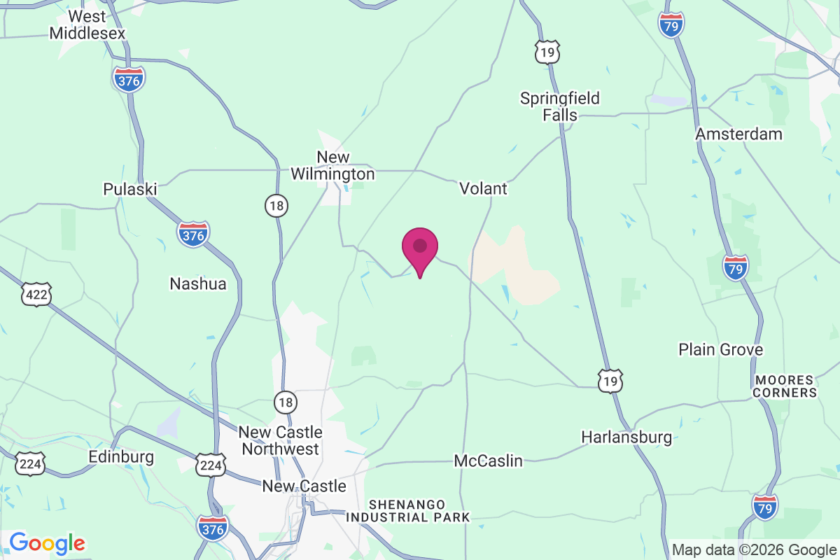 Carte de Neshannock Falls