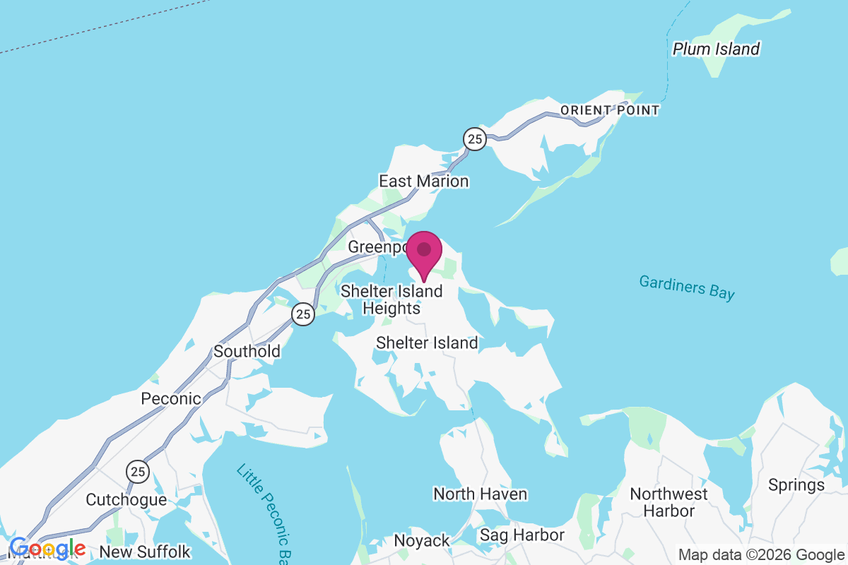 Carte de Dering Harbor