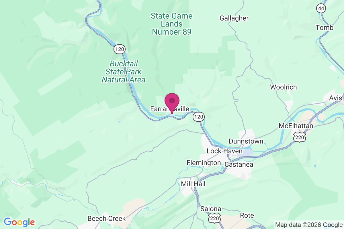 Carte de Farrandsville