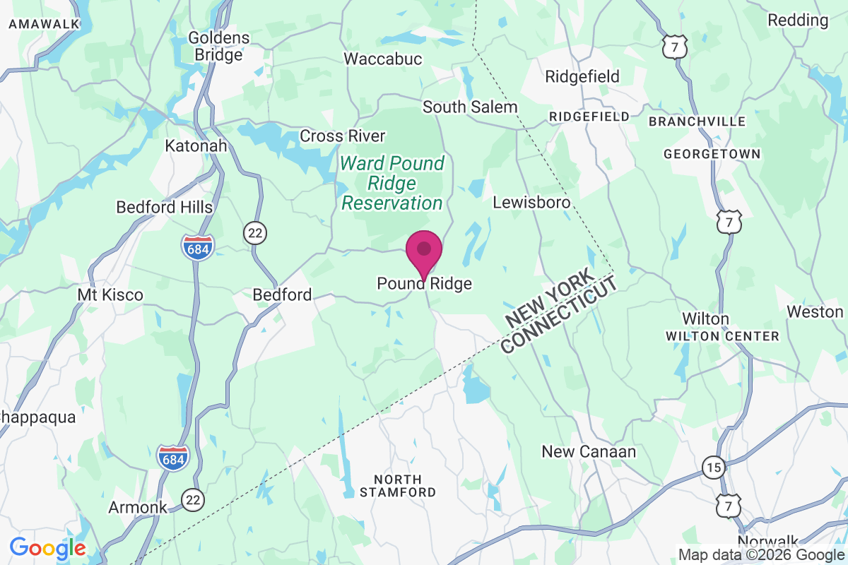 Carte de Pound Ridge