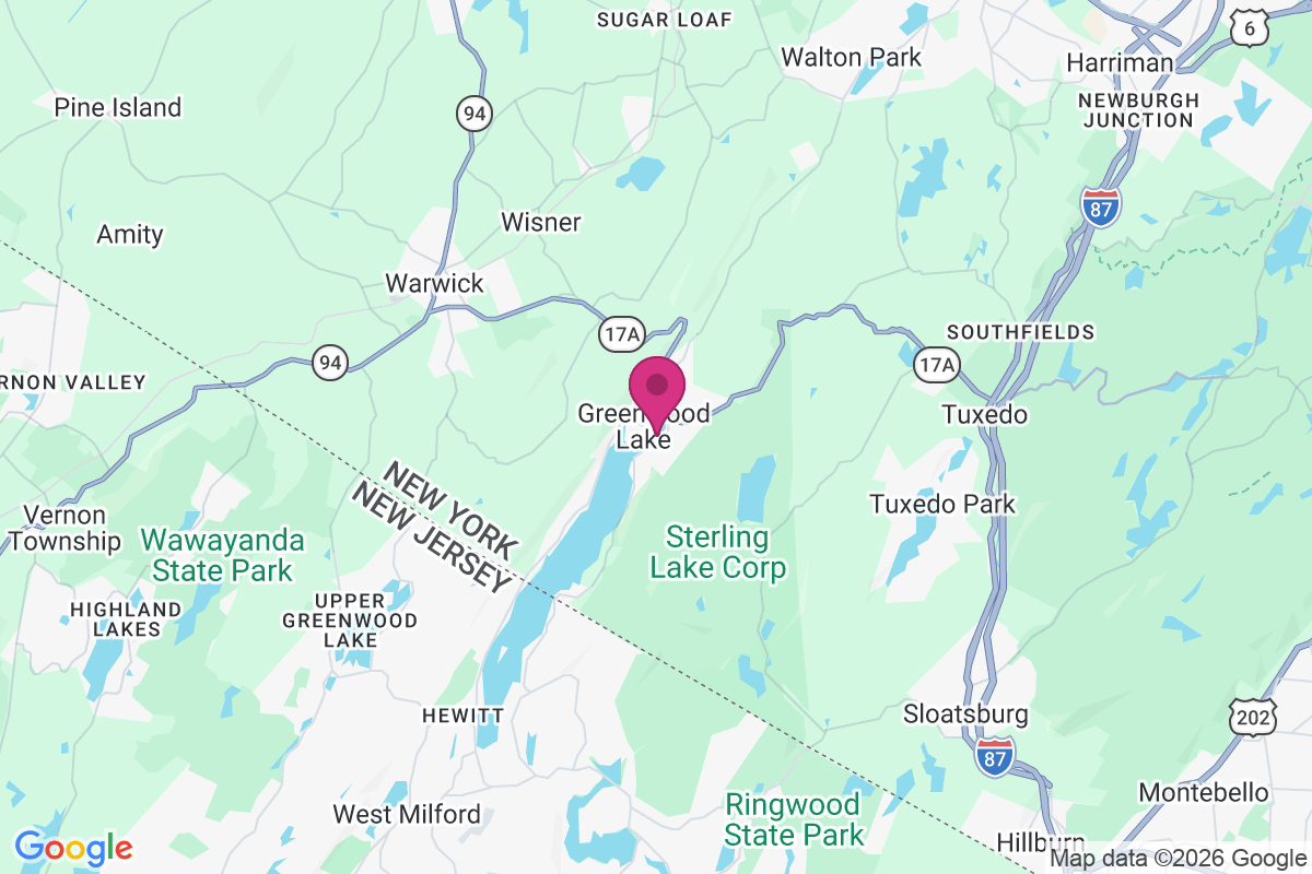 Carte de Greenwood Lake