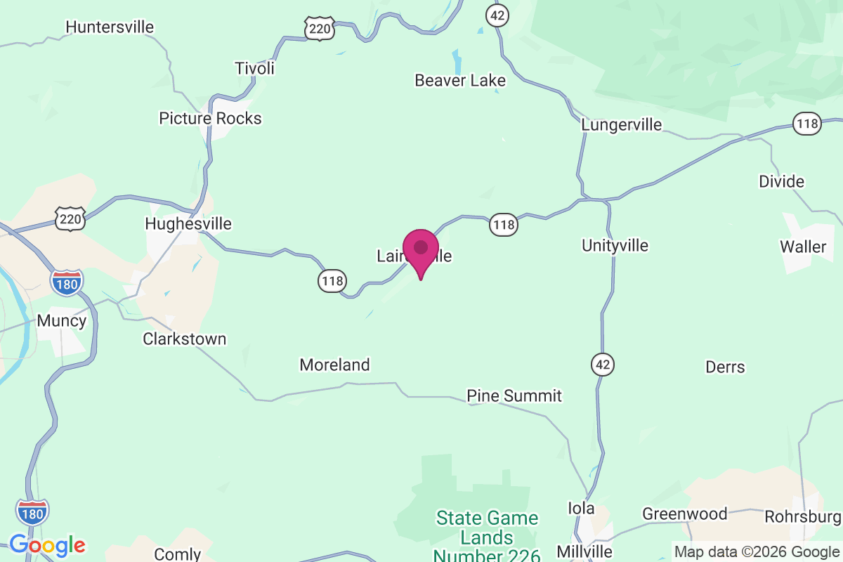 Carte de Lairdsville