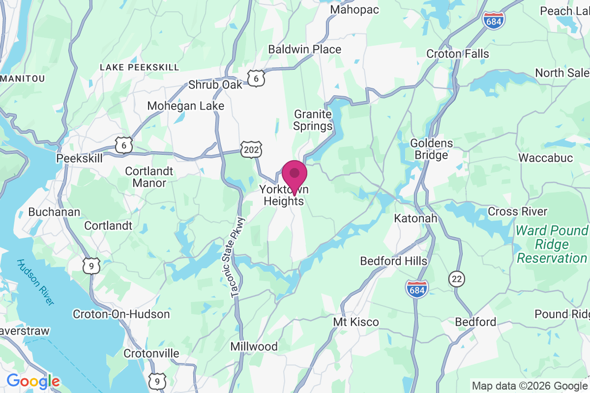 Carte de Yorktown Heights