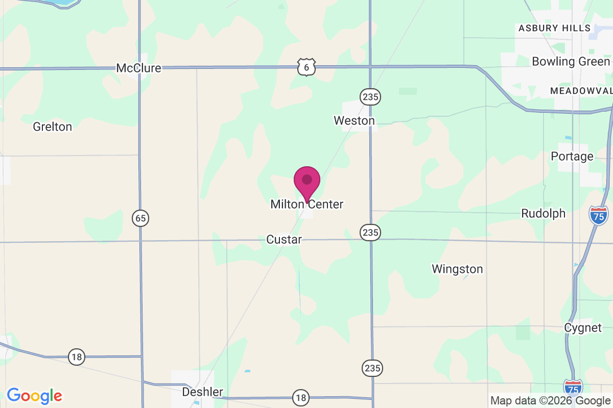 Carte de Milton Center