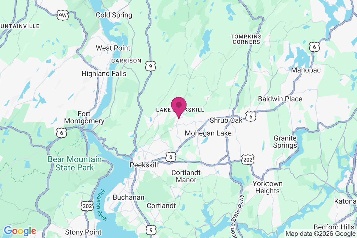 Carte de Lake Peekskill