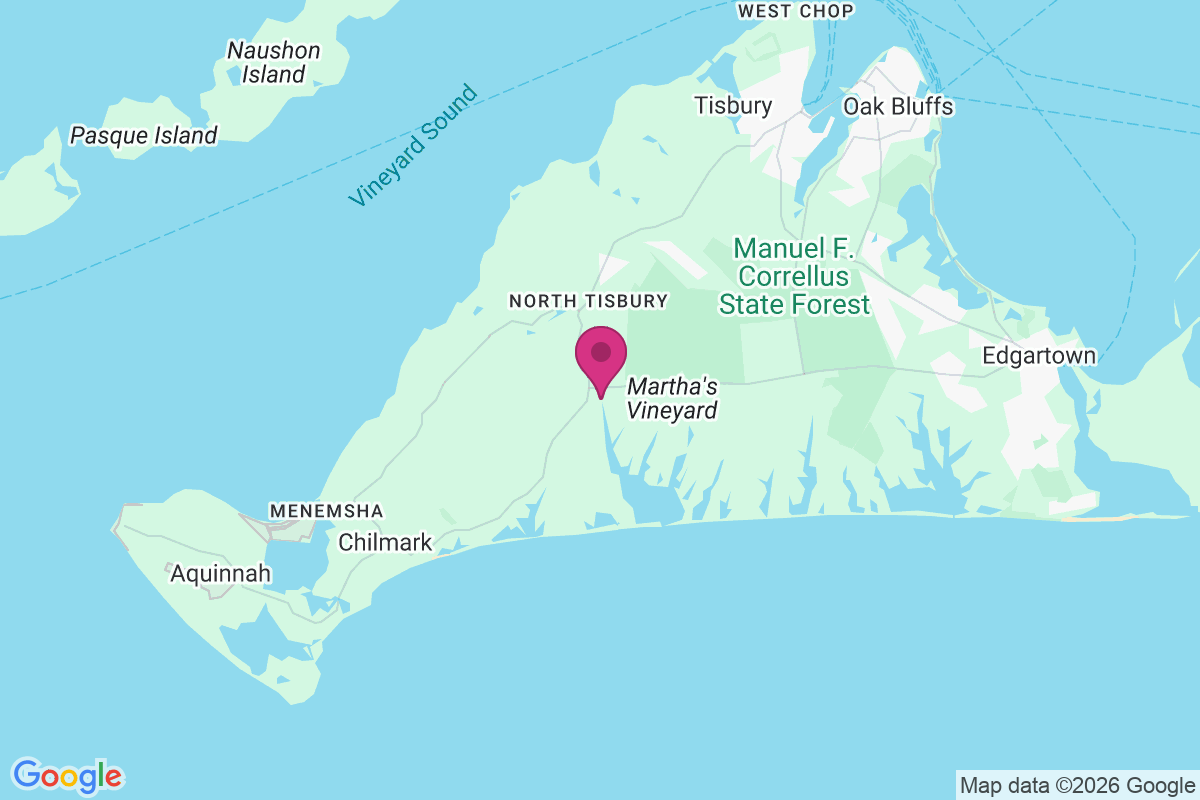 Carte de West Tisbury