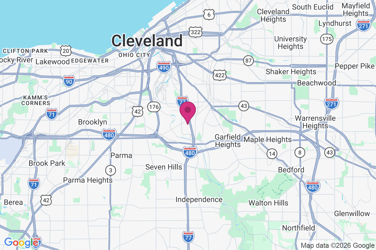 Carte de Cuyahoga Heights